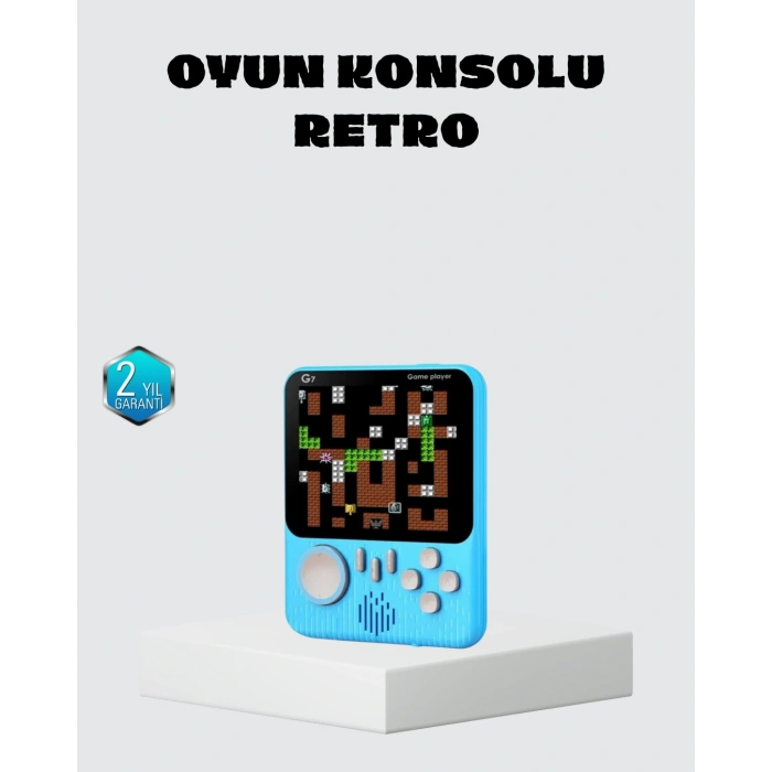 VipMarketim 666 Oyunlu Retro Mini Oyun Konsolu – 3.5 LCD Ekran ve Çift Kişilik Oyun