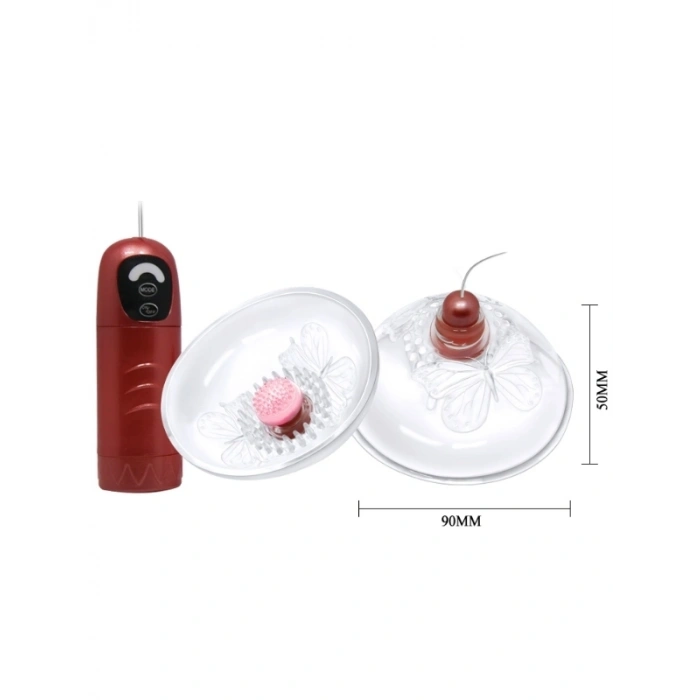 VipMarketim 7 Fonksiyonlu Göğüs Uyarıcı (Titreşimli & Döner Başlıklı)