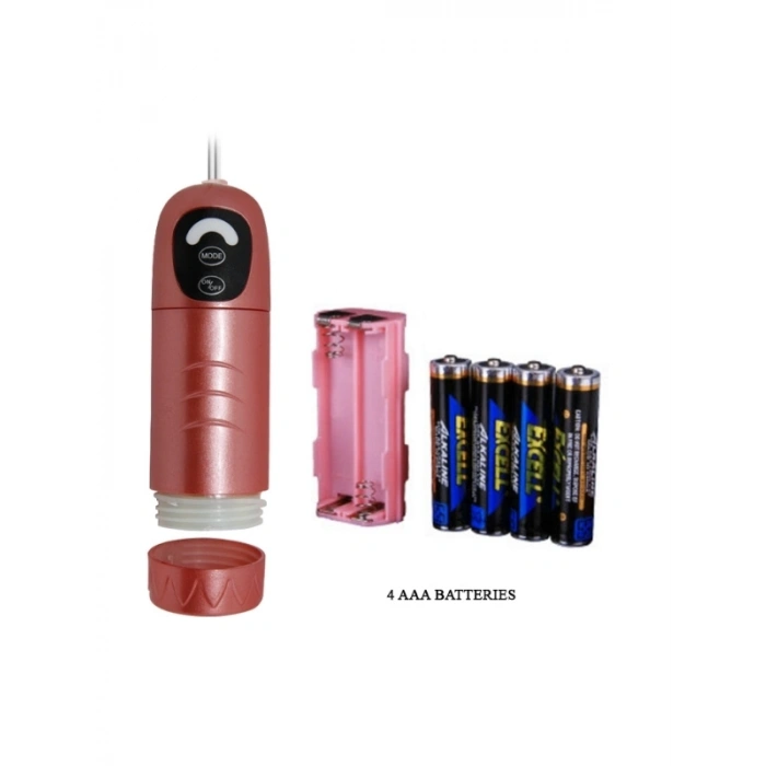 VipMarketim 7 Fonksiyonlu Göğüs Uyarıcı (Titreşimli & Döner Başlıklı)