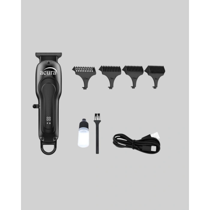 VipMarketim 7000 RPM Güçlü Motorlu LCD Göstergeli Şarjlı Tıraş Makinesi