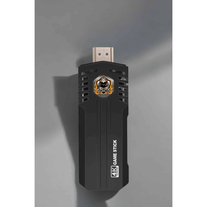 VipMarketim 8K Android TV Gme Stick Video Oyun Konsolu Aile Retro 35000 Oyunlu Çift Kollu