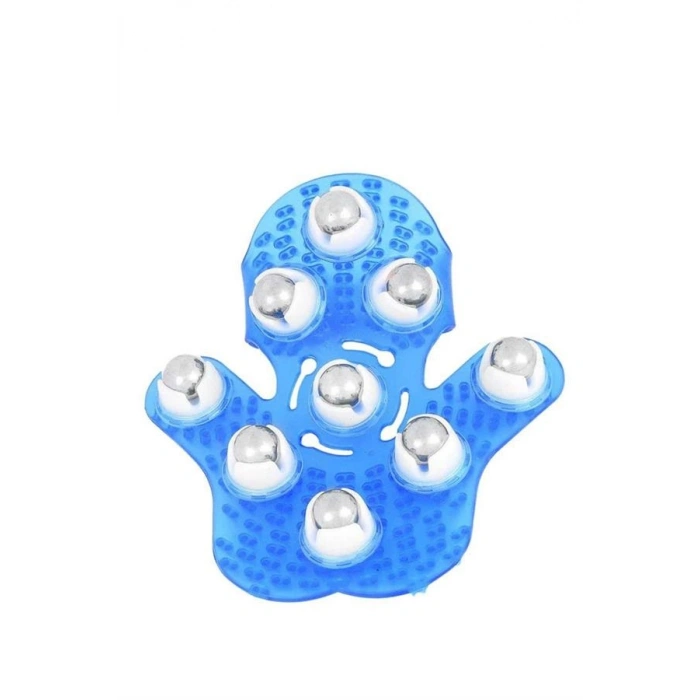 VipMarketim 9 Bilyeli Masaj Eldiveni Giyilebilir Plastik Vücut Sıkılaştırıcı