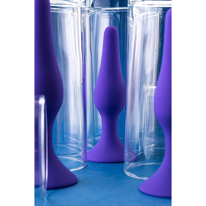 VipMarketim A-Toys  Anal Plug, silikon, mor, 10,2 cm