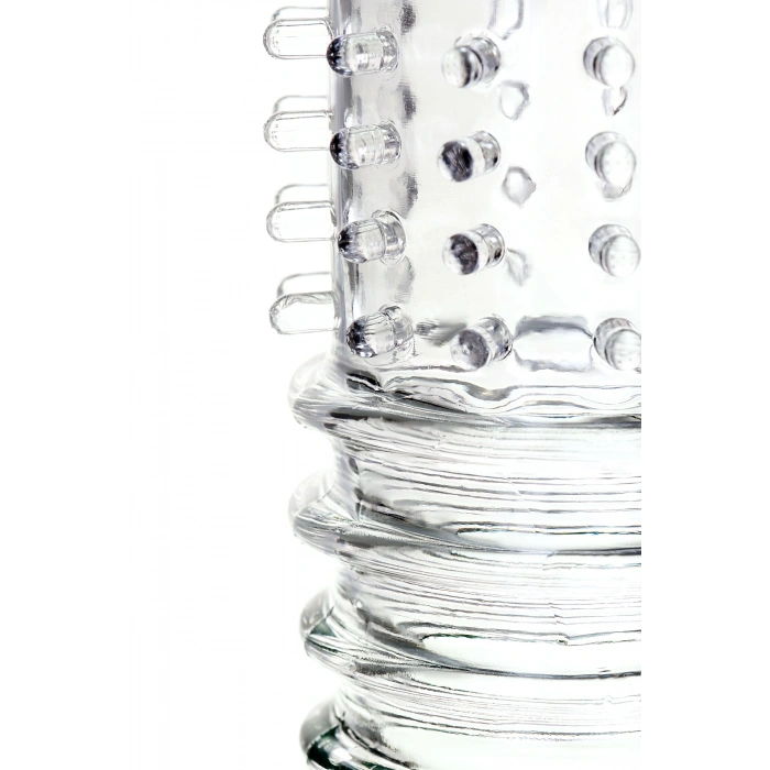 VipMarketim A-Toys Baldi Penis Klıfı, TPR, Şeffaf, 15,3 cm