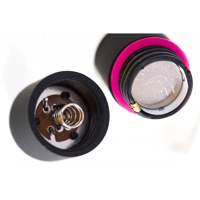 VipMarketim A-Toys Braz ABS plastik titreşim çubuğu, siyah, 5,5 cm, Ø 1,7 cm