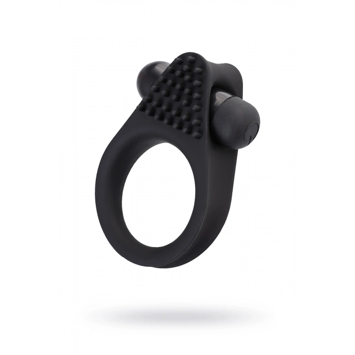 VipMarketim A-toys Brid Titreşim Penis Halkası, Silikon, Siyah, 6,3, Ø 3,1 Cm