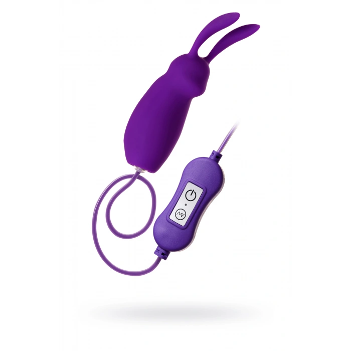 VipMarketim A-toys Bunny Mini Vibratör, Silikon, Mor