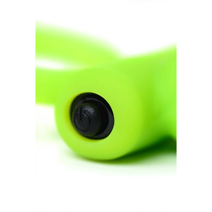 VipMarketim A-toys Chio Titreşimli Penis Halkası , Silikon, Yeşil, 8,1 Cm, Ø 3,1 Cm