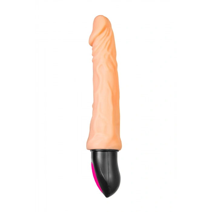 VipMarketim A-Toys Cocksman  Realistik Vibratörü, TPE, Ten, 26,5 cm