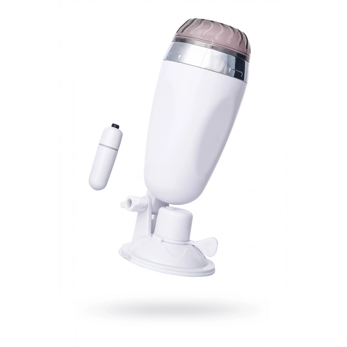 VipMarketim A-Toys Coochy gerçekçi Masturbator, TPR, beyaz, 21 cm