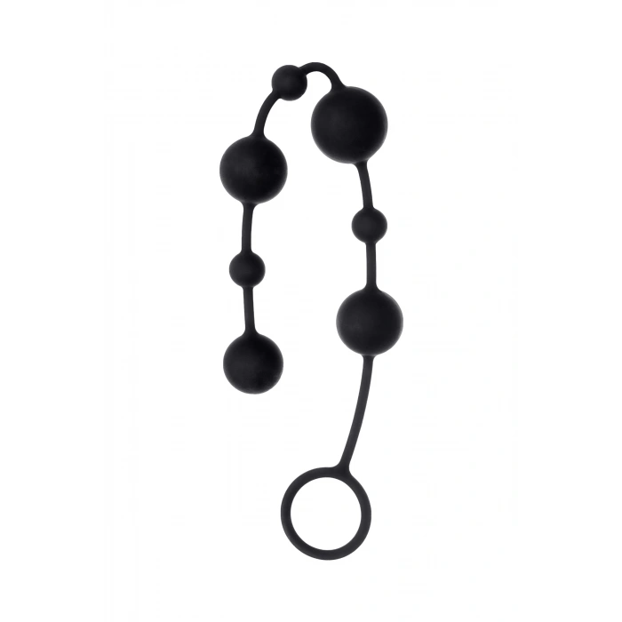 VipMarketim A-toys Coron Anal Boncuk, Silikon, Siyah, 35,9cm