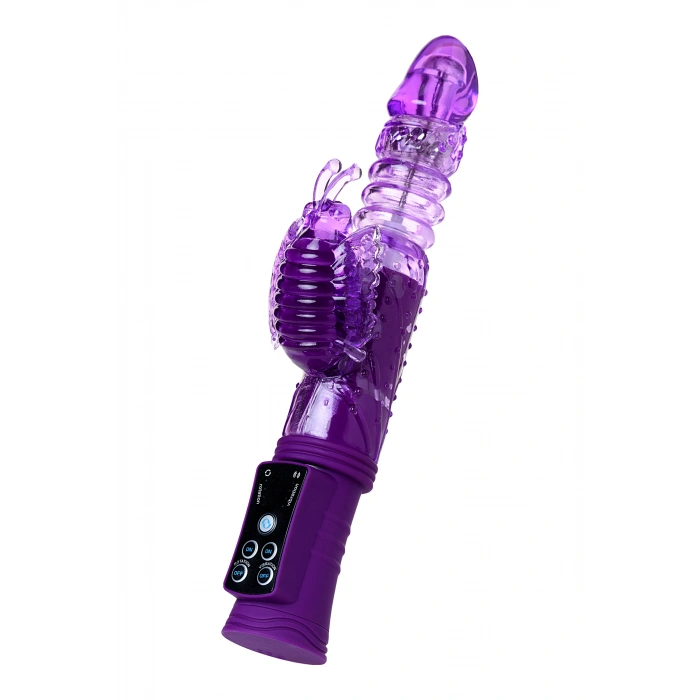 VipMarketim A-Toys High-Tech Klitoral Uyarıcı Vibratör, TPR, mor, 23 cm