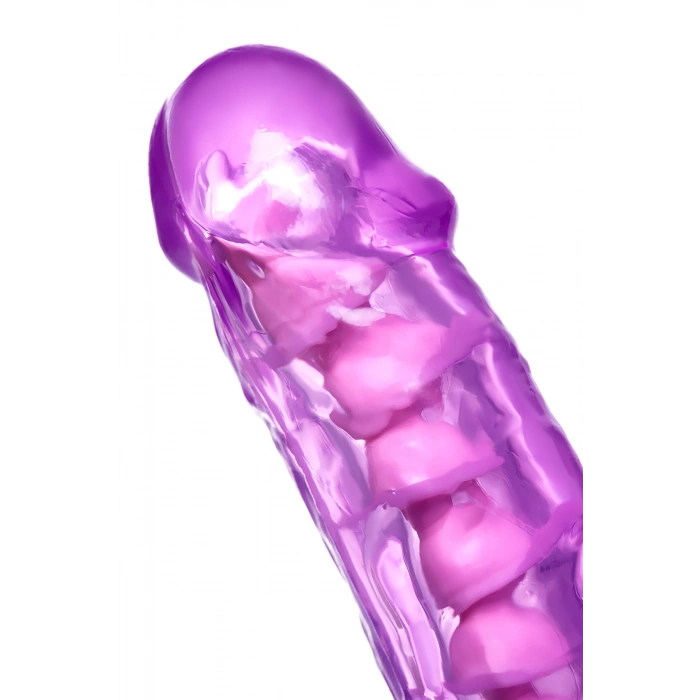 VipMarketim A-toys Jel Dildo Celiam, Tpe, Mor, 20,5 Cm