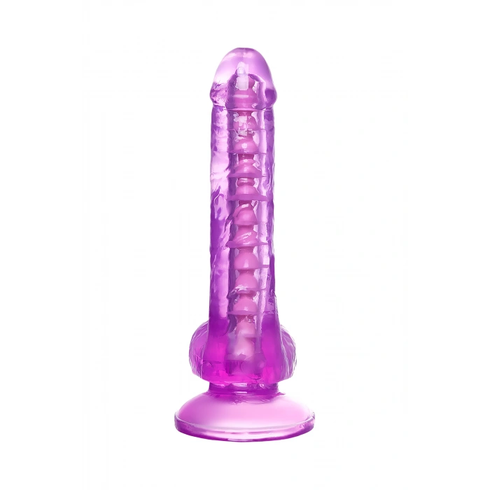 VipMarketim A-toys Jel Dildo Celiam, Tpe, Mor, 20,5 Cm