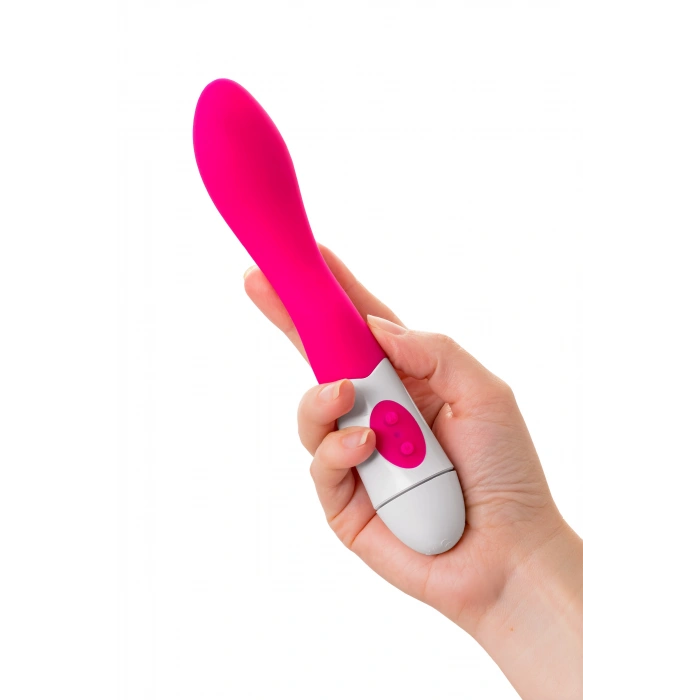 VipMarketim A-Toys Kari Vibratör, silikon, pembe, 19,2 cm