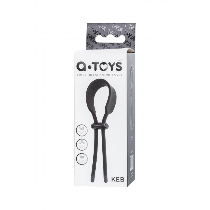 VipMarketim A-toys Kement Keb, Silikon, Siyah, 14 Cm