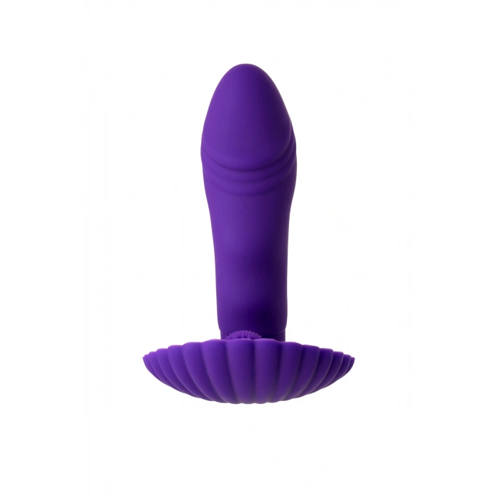 VipMarketim A-toys Klitoral Uyarıcı Vibratör, Silikon, Mor, 12 Cm