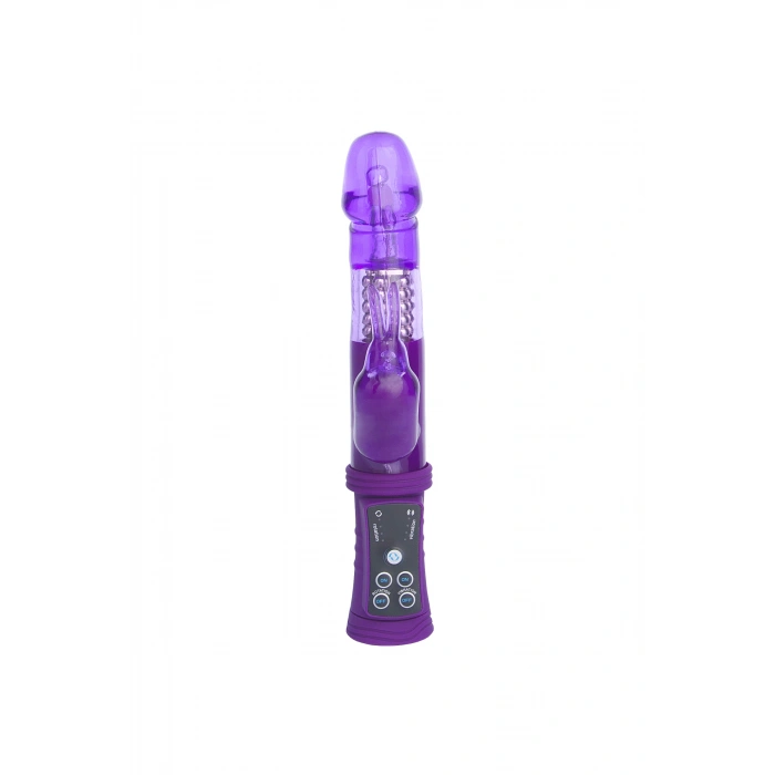 VipMarketim A-Toys Klitoral Uyarıcı Vibratör, TPR, Mor, 22 cm