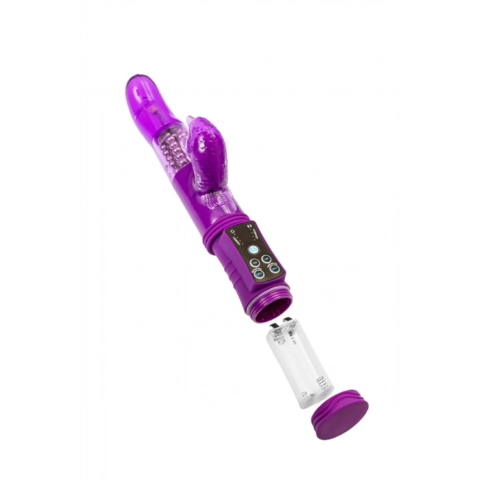VipMarketim A-Toys Klitoral Uyarıcı Vibratör, TPR, Mor, 22,5 cm