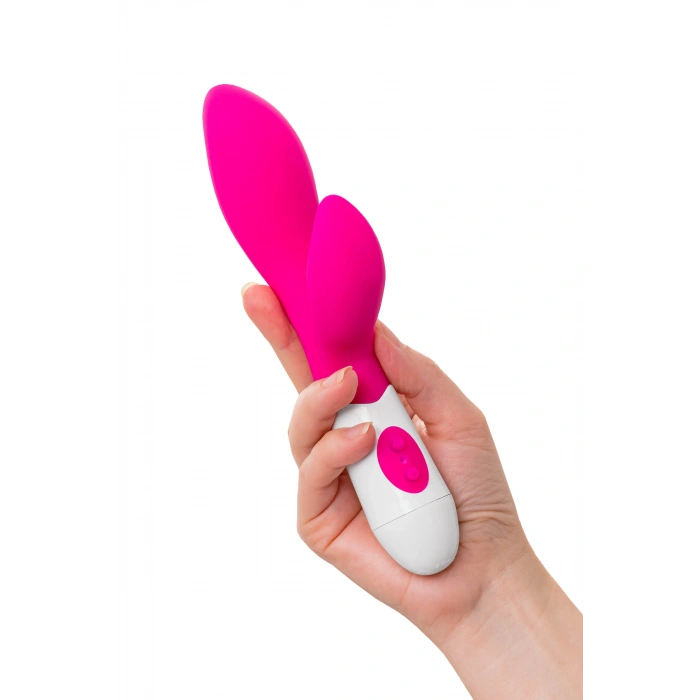 VipMarketim A-Toys Lilu Klitoral Uyarıcı Vibratör, silikon, pembe, 20 cm