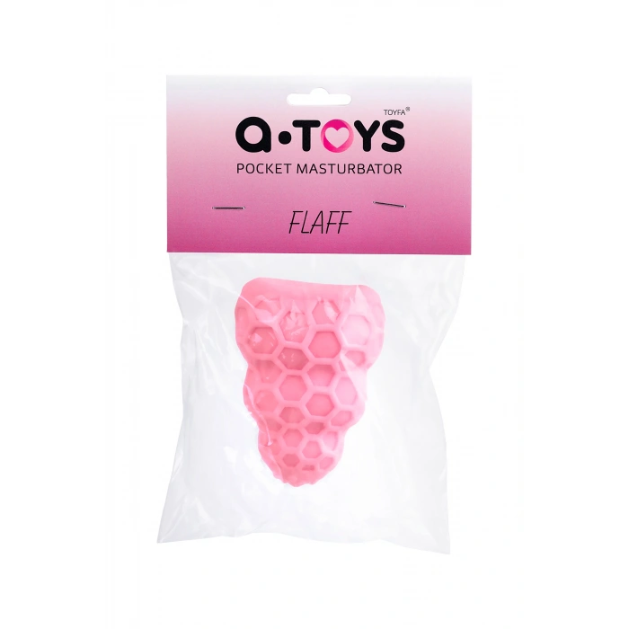 VipMarketim A-Toys Masturbator Flaff, TPE, pembe, 8cm, Ø 2,9 cm