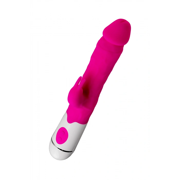 VipMarketim A-Toys  Mist Vibratör, Silikon, Pembe, 25,4 cm