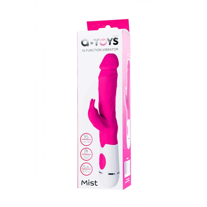 VipMarketim A-toys Mist Vibratör, Silikon, Pembe, 25,4 Cm