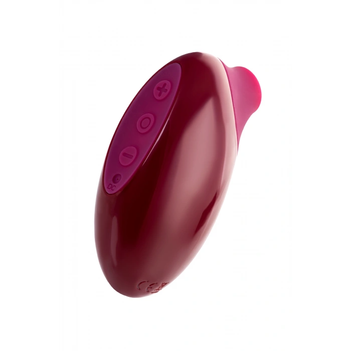 VipMarketim A-toys Myrty Vakum Mastürbatör, Bordo, 9,8 Cm