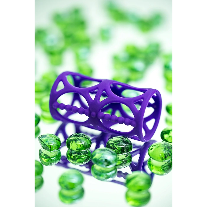 VipMarketim A-Toys   penis eki, silikon, mor, 7,5 cm