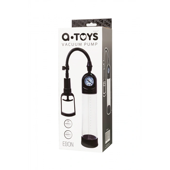 VipMarketim A-toys Penis Pompası, Silikon, Şeffaf, 20 Cm