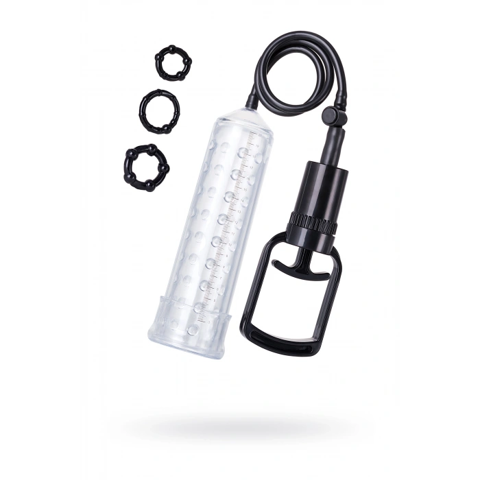 VipMarketim A-Toys penis pompası, TPE, transparan, 23,5 cm