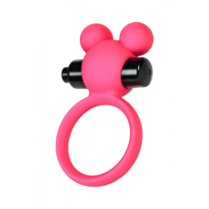 VipMarketim A-Toys Pikle penis üzerindeki titreşim halkası, silikon, pembe, 6,9 cm, Ø 3,1 cm