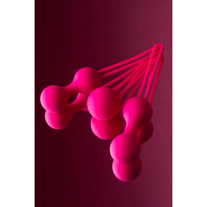 VipMarketim A-toys Redvil Vajinal Top Seti, Silikon, Pembe, 16,5 Cm