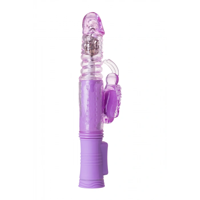 VipMarketim A-toys Serk High-tech Klitoral Uyarıcı Vibratör, Tpe, Mor, 24,5 Cm