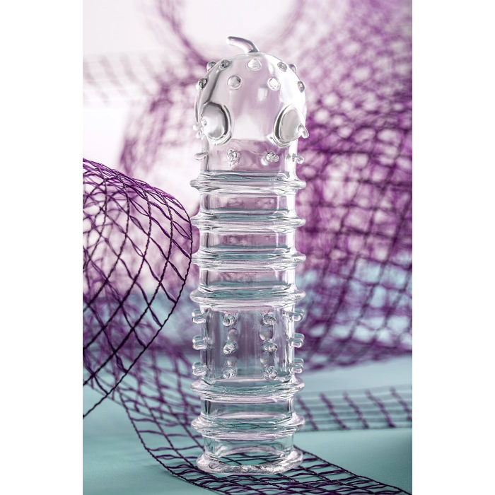 VipMarketim A-Toys Tark Penis Klıfı, TPR, Şeffaf, 15,3 cm