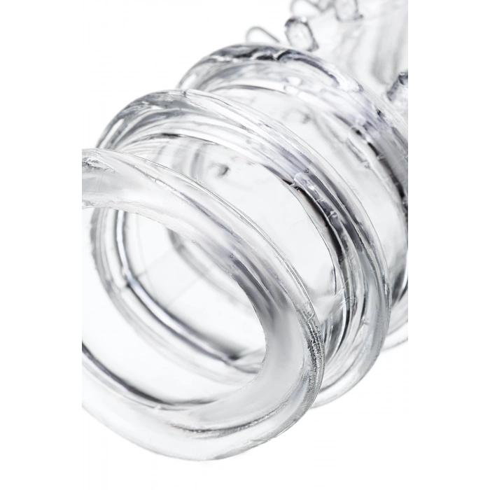 VipMarketim A-Toys Tark Penis Klıfı, TPR, Şeffaf, 15,3 cm