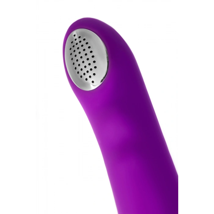 VipMarketim A-Toys Wesea Silikon Duş Başlığı Vibratörü, Mor, 20.5 cm