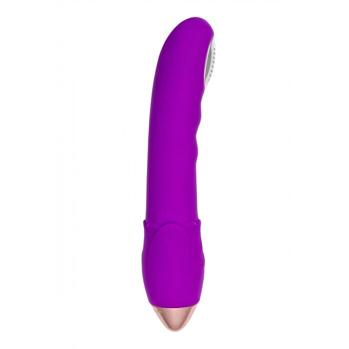 VipMarketim A-Toys Wesea Silikon Duş Başlığı Vibratörü, Mor, 20.5 cm