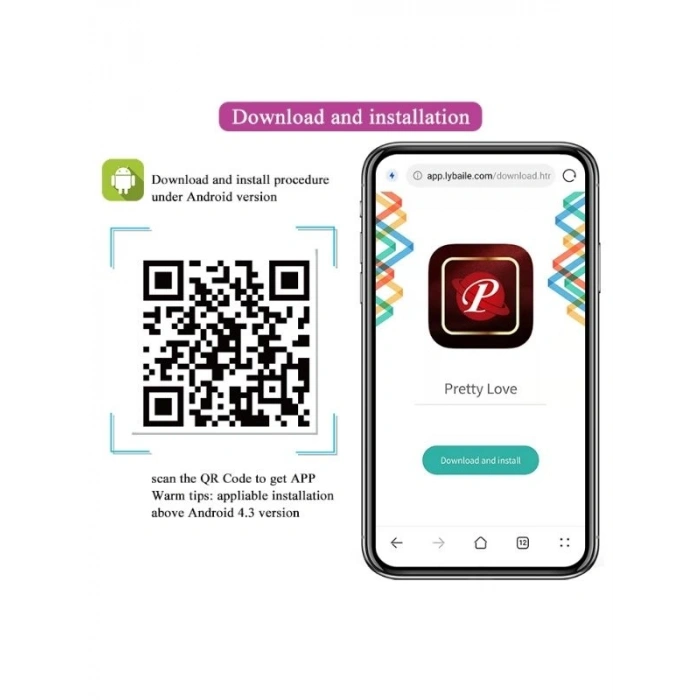 VipMarketim Abner Telefon App Kontrollü Titreşimli Giyilebilir Çok Amaçlı Kullanımlı Vibratör