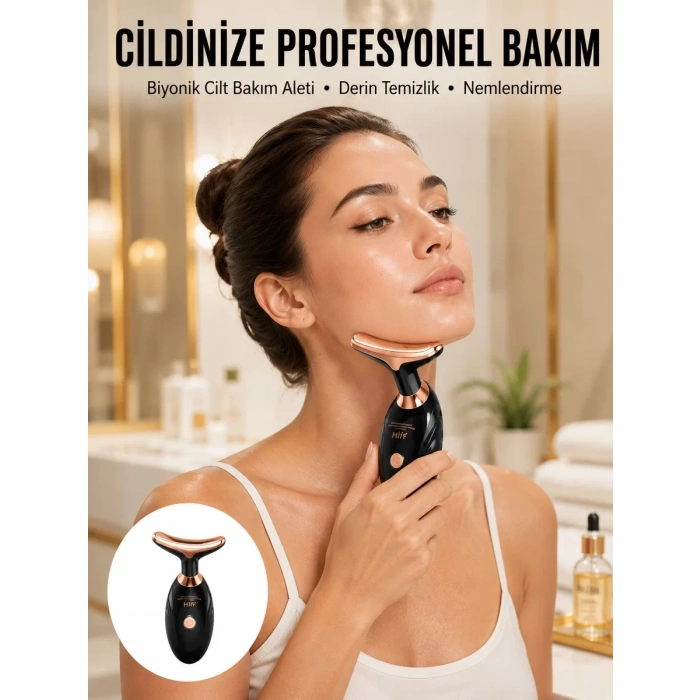 VipMarketim ABS Biyonik Cilt Bakım Aleti – Derin Temizlik & Nemlendirme Yeni Nesil