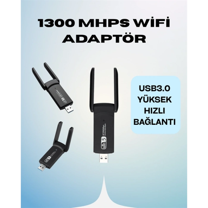 VipMarketim AC1200 USB WiFi Adaptör