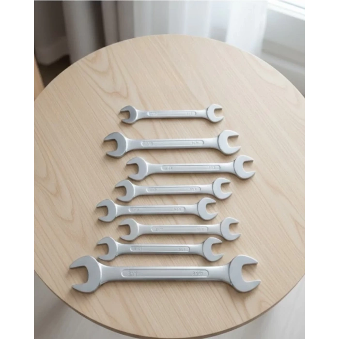 VipMarketim Açık Ağız Kombine Anahtar Seti 8 Ölçü Dayanıklı Yapı