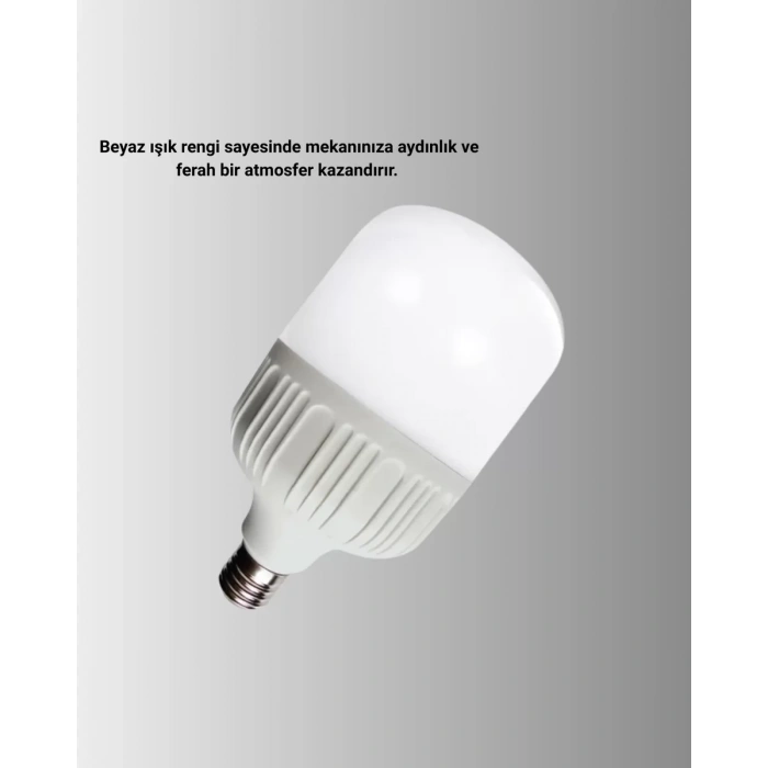 VipMarketim Acil Durumlara Uygun Şarjlı Torch LED Ampul 30 Watt Yeni Nesil