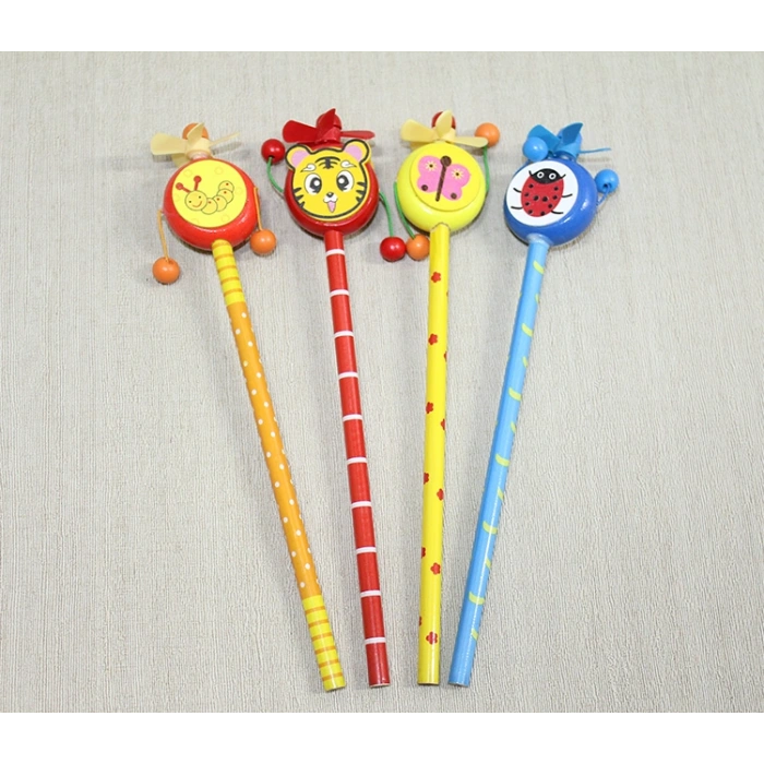 VipMarketim Ahşap Figürlü Kurşun Kalem