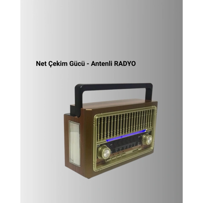 VipMarketim Ahşap Görünümlü Masaüstü Bluetooth Cihaz