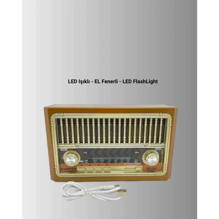 VipMarketim Ahşap Görünümlü Masaüstü Bluetooth Cihaz