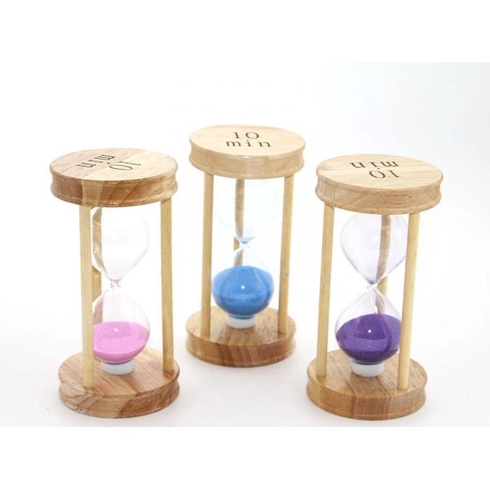 VipMarketim Ahşap Kum Saati 10 DK Model 2