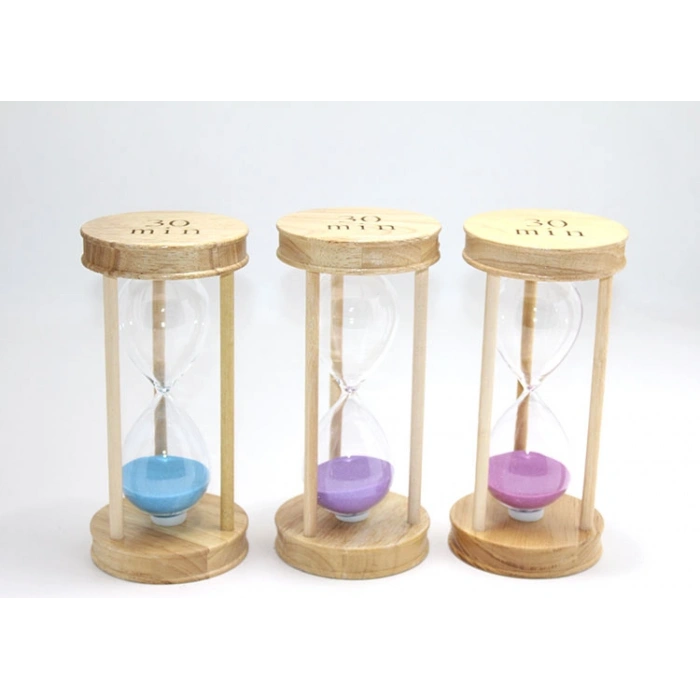 VipMarketim Ahşap Kum Saati 30 DK Model 2