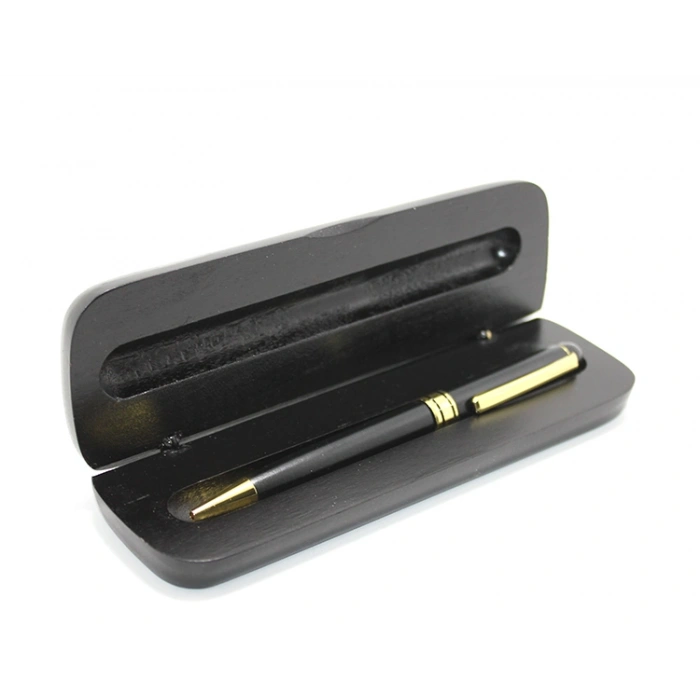 VipMarketim Ahşap Kutulu Tükenmez Kalem Model 3