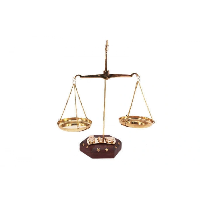VipMarketim Ahşap Terazi 50 Gr.